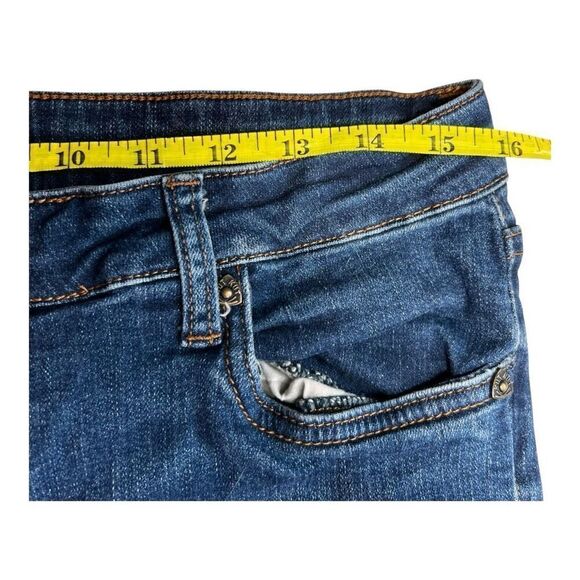 Kut from the Kloth Women's Katy High-Rise Ankle Straight Leg Jeans Blue Size 10 - Picture 6 of 9